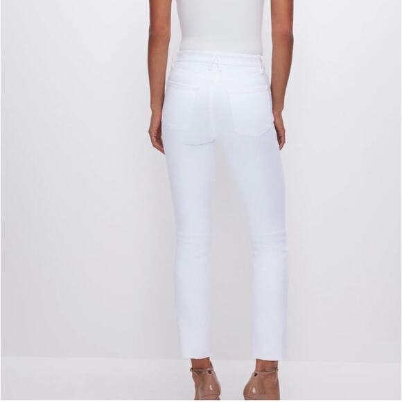 Good American Good Legs Straight Jeans NWT - Picture 2 of 8